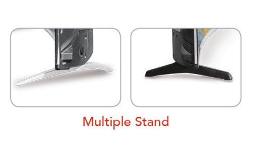 Unique and Multiple Stand Options